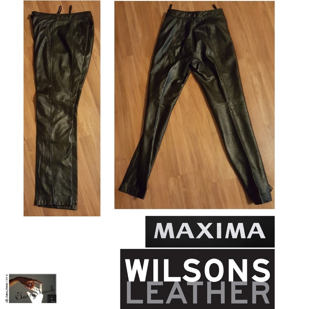Maxima Wilsons Heavy  Leather Pants  Size 2